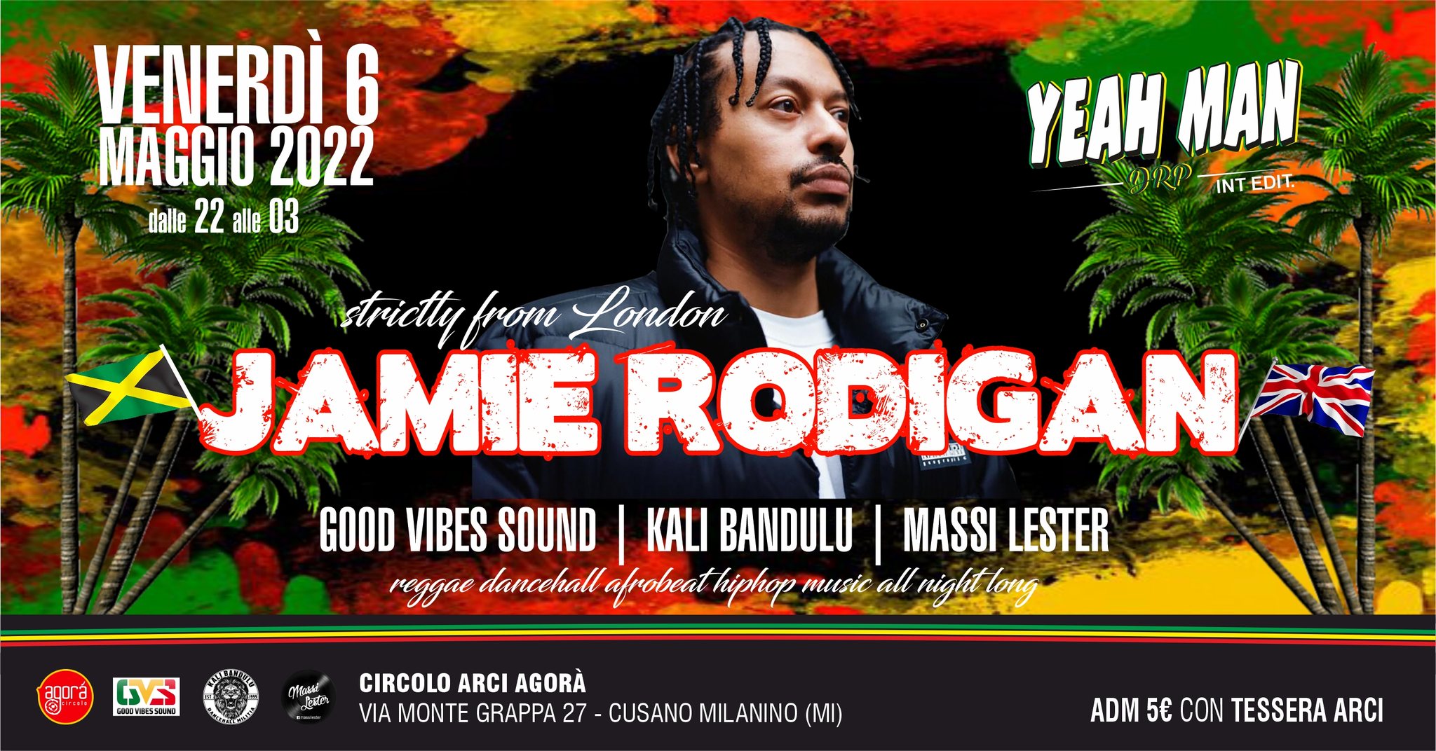 YEAH MAN PARTY w Jamie Rodigan
