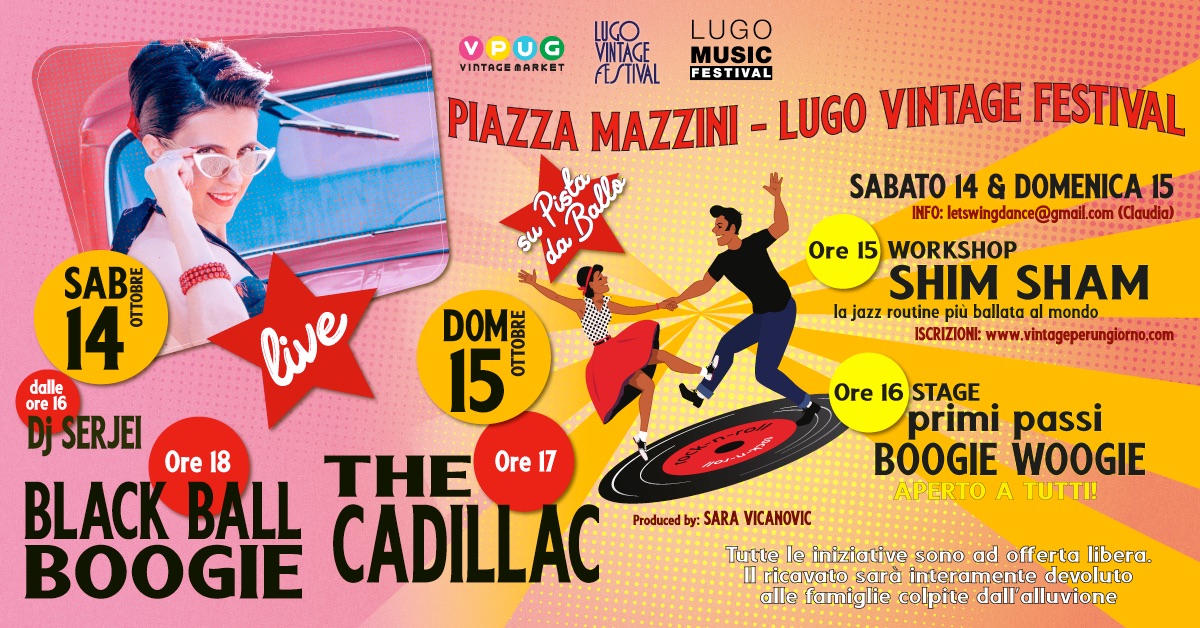 Rock’n’roll e boogie a Lugo Vintage festival