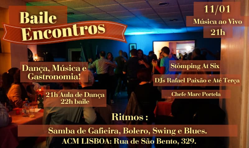 Baile Encontros - Dança, Música e Gastronomia
