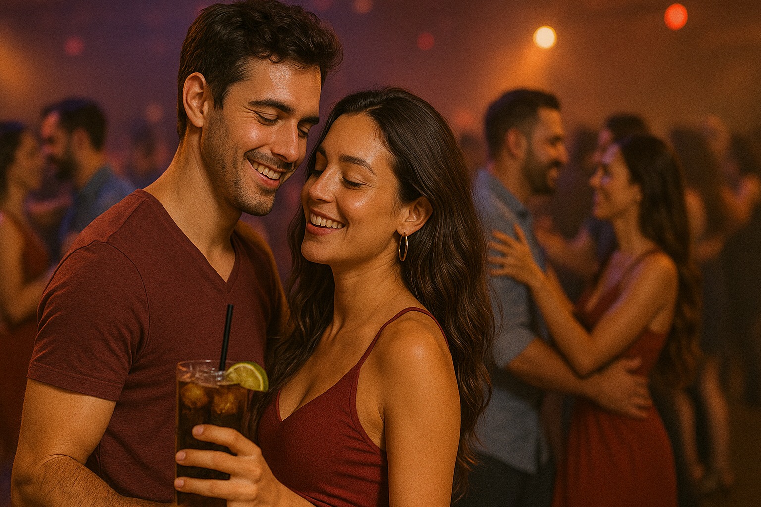 SALSA és SENSUAL PARTY - Hűsítő Welcome Drinkkel