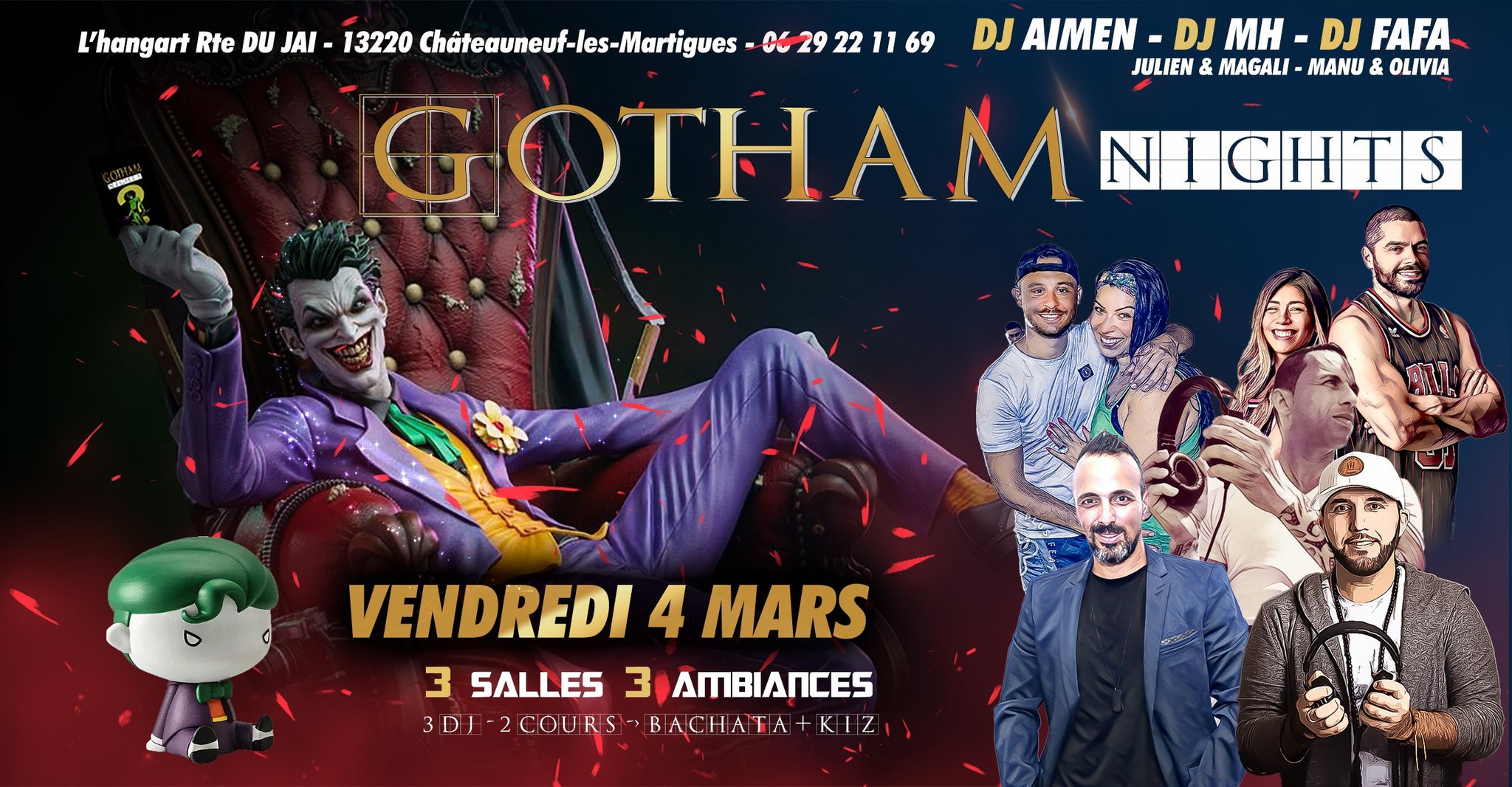 Gotham Nights S B K 3 Salles Opening Vendredi 4 Mars