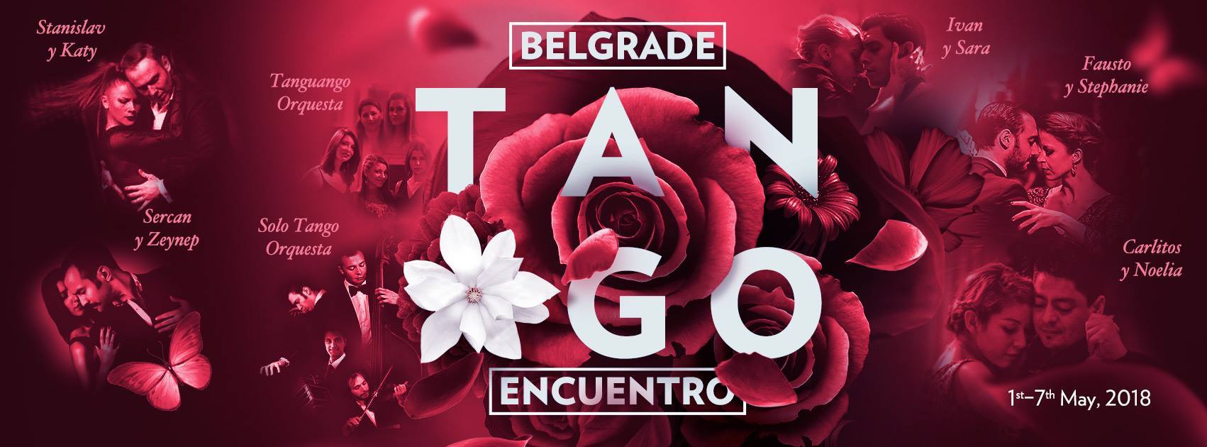 Festival Маrathon Belgrade Tango Encuentro - May 1 - 7 2018