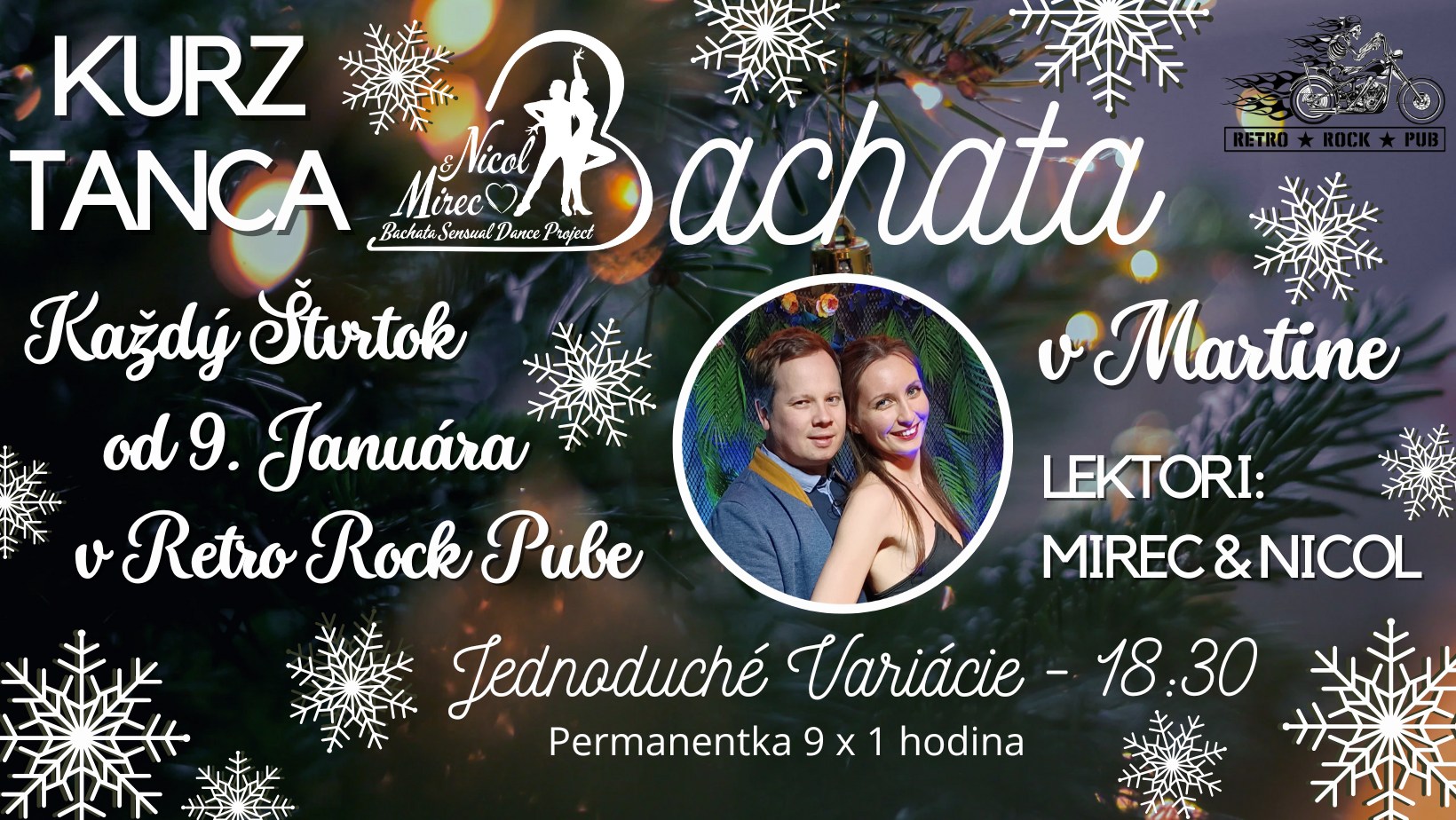 Bachata Jednoduché Variácie v Martine