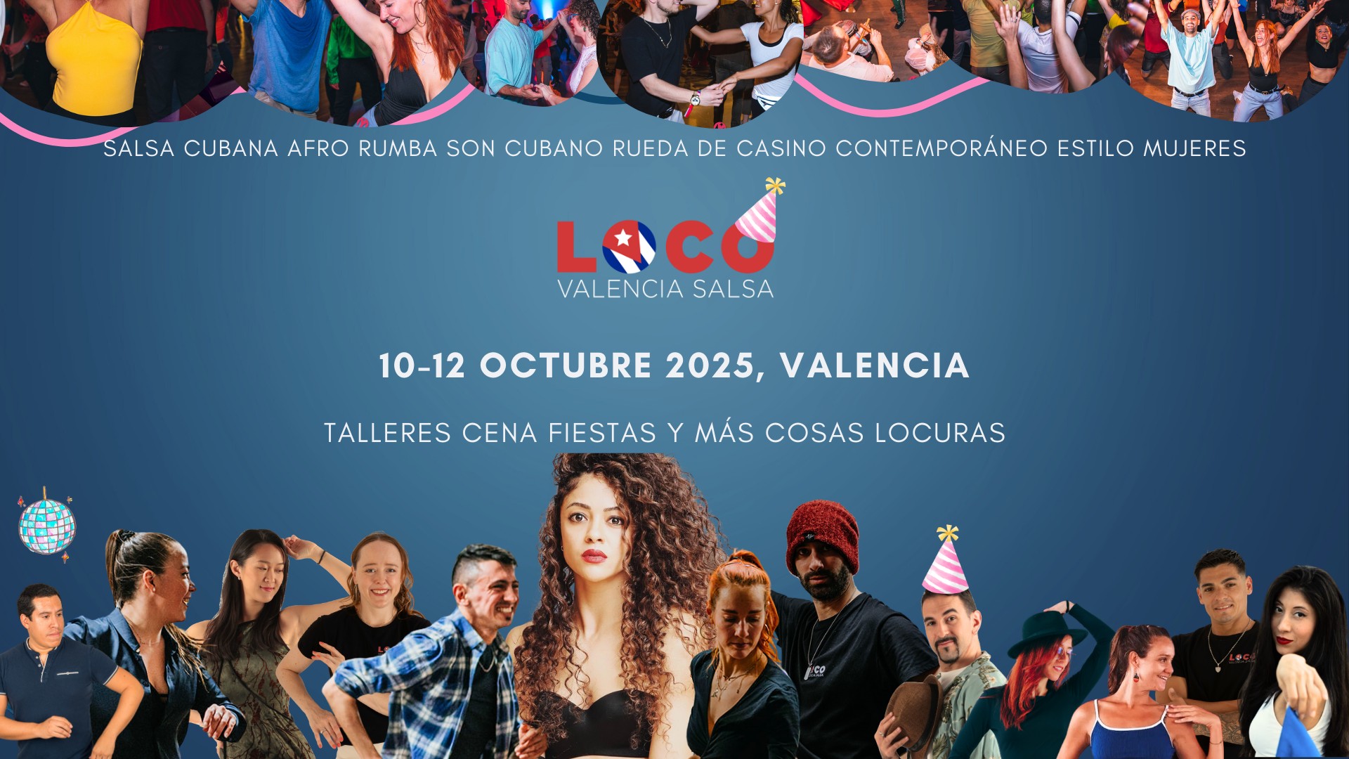 Workshops, Fiestas, Bootcamps Loco Valencia Salsa