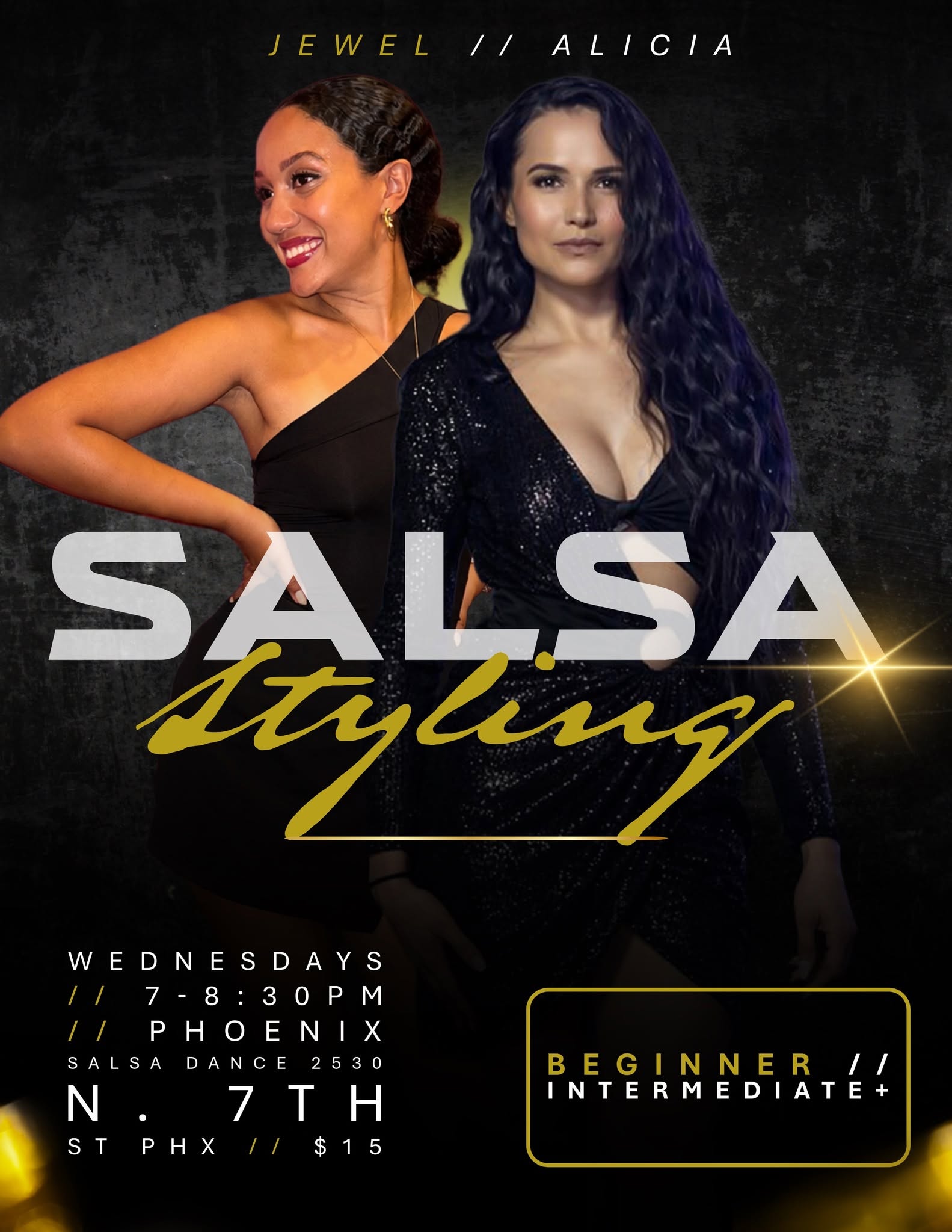 Wednesday Salsa Styling with Jewel &