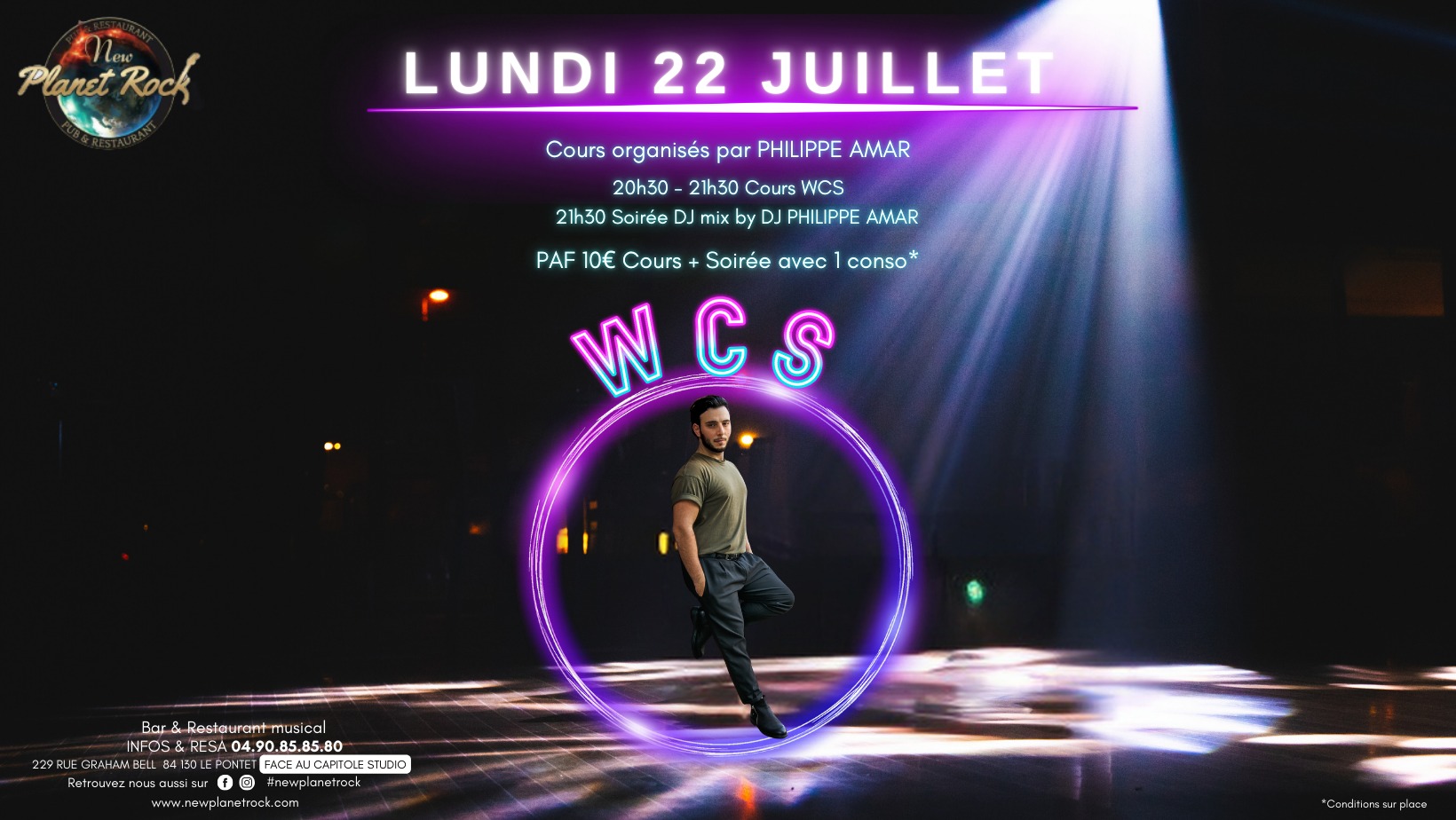 SOIREE WCS AVEC PHILIPPE AMAR