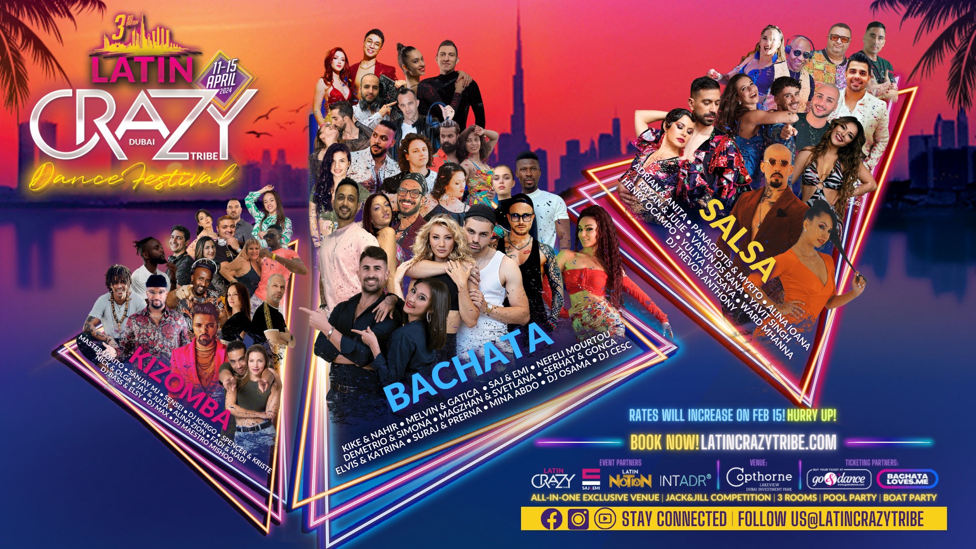 Dubai Latin Crazy Tribe Festival 2024