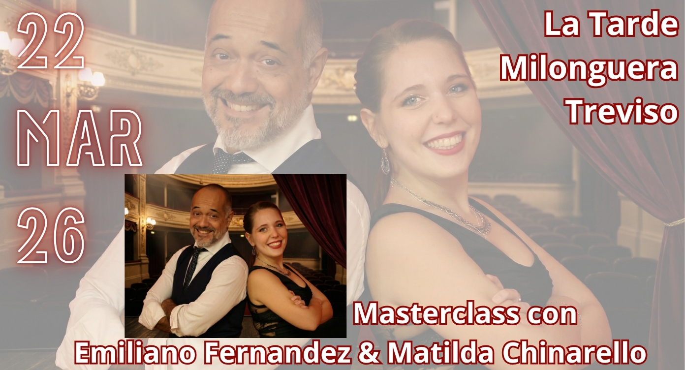 Masterclass di musicalità con Emiliano Fernandez e Matilda Chinarello a La Tarde Milonguera