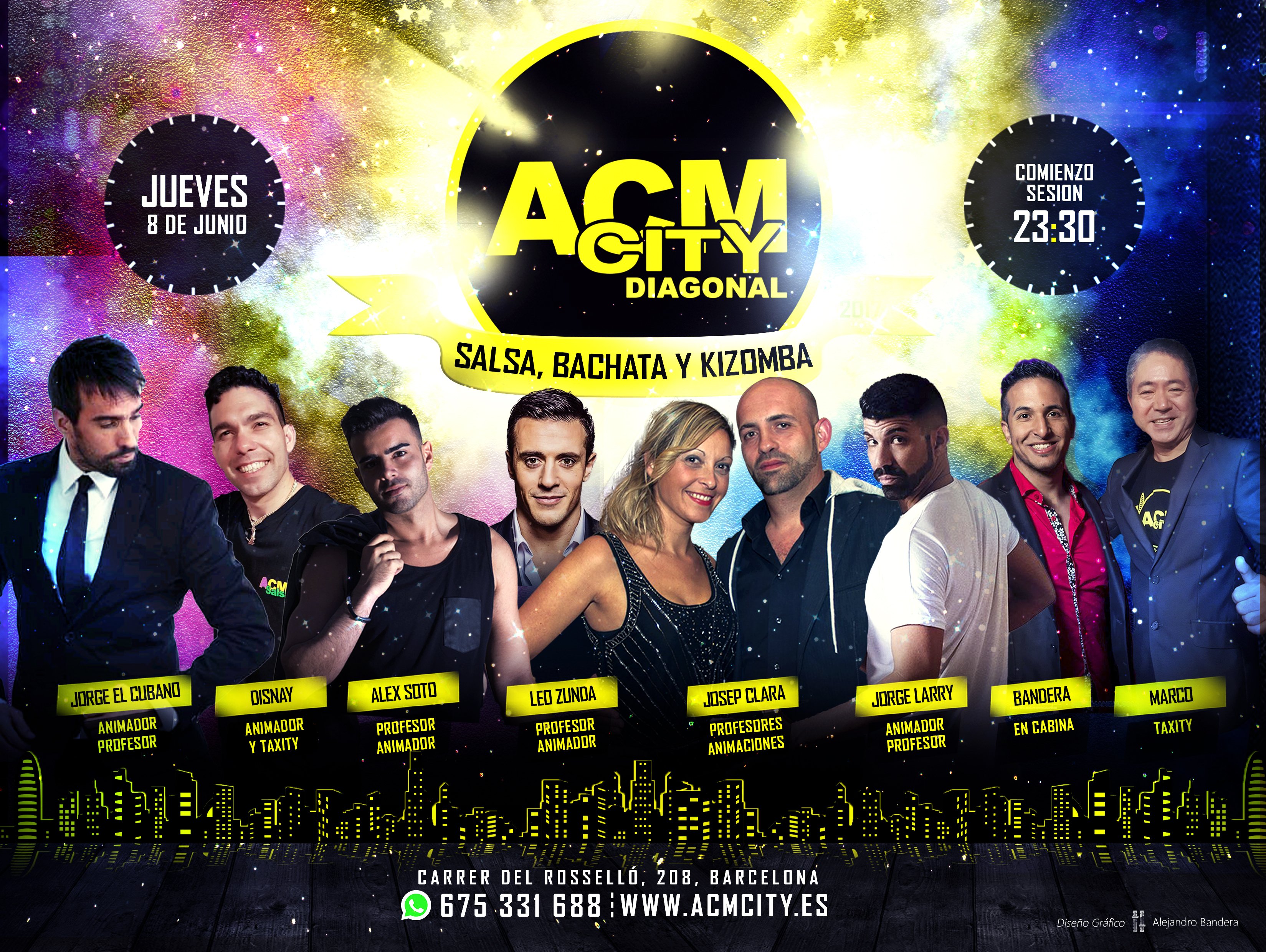 JUEVES, 8 de Junio en ACM CitY diagonal