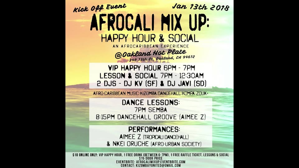 AfroCali Mix Up: Happy Hour & Social