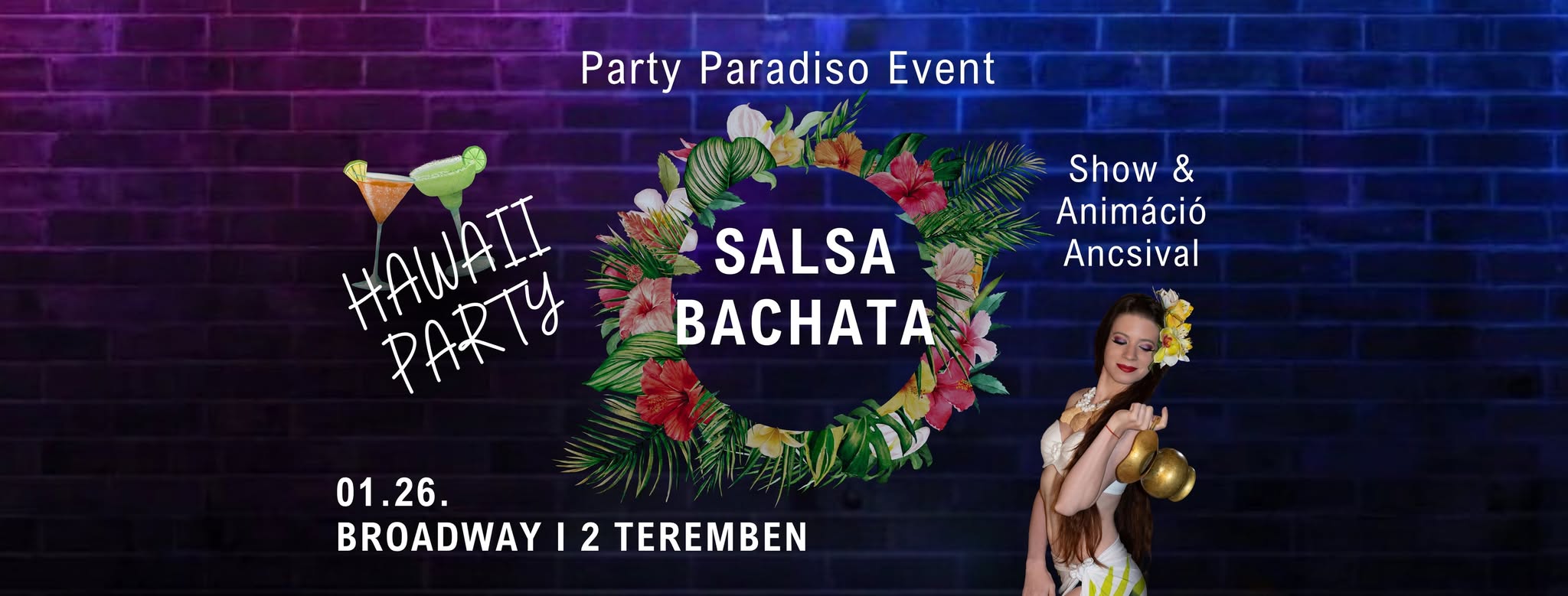 Hawaii SALSA & BACHATA PARTY @ Party Paradiso Event