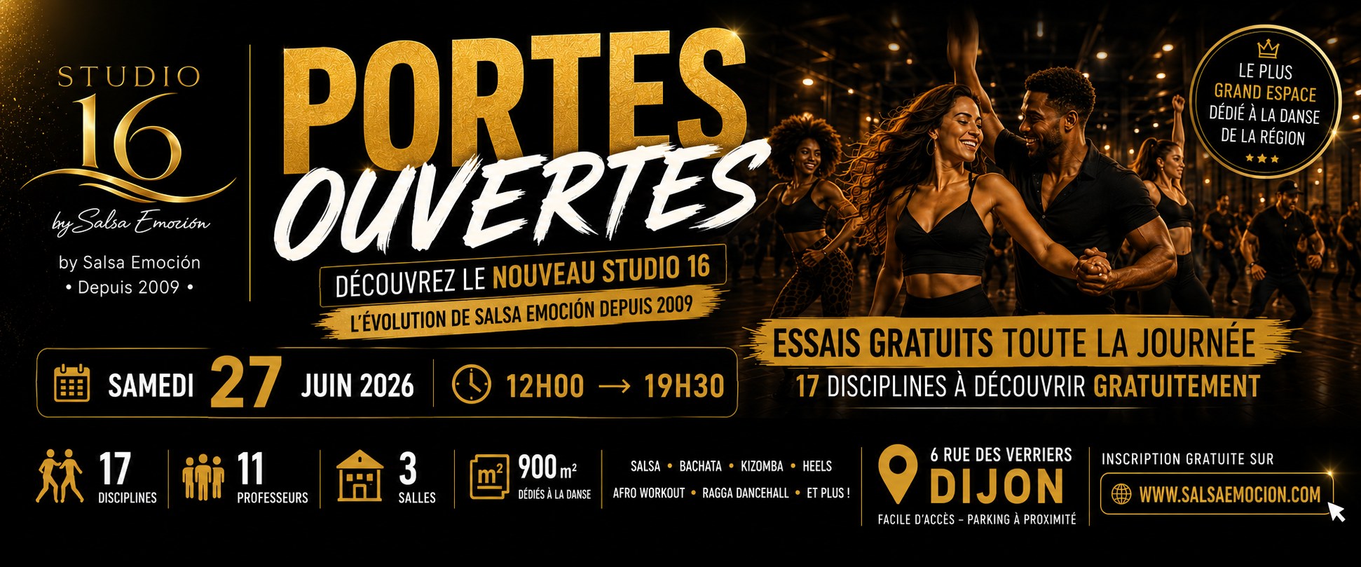 Portes ouvertes Studio16 by Salsa Emocion