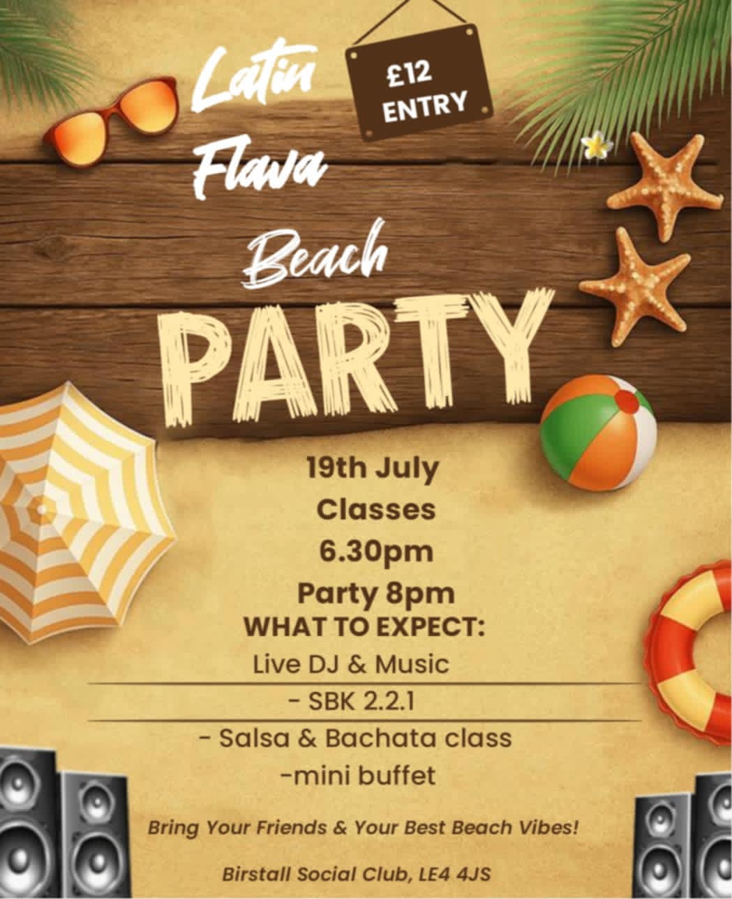 โะฒะ ๐ถแตฮทแตสฐl๐ช ๐ถโถ๐ญฮท๐๐ข๐ข -BEACH PARTY THEME - @BIRSTALL CLUB - Dj El LoCo & Dj JON