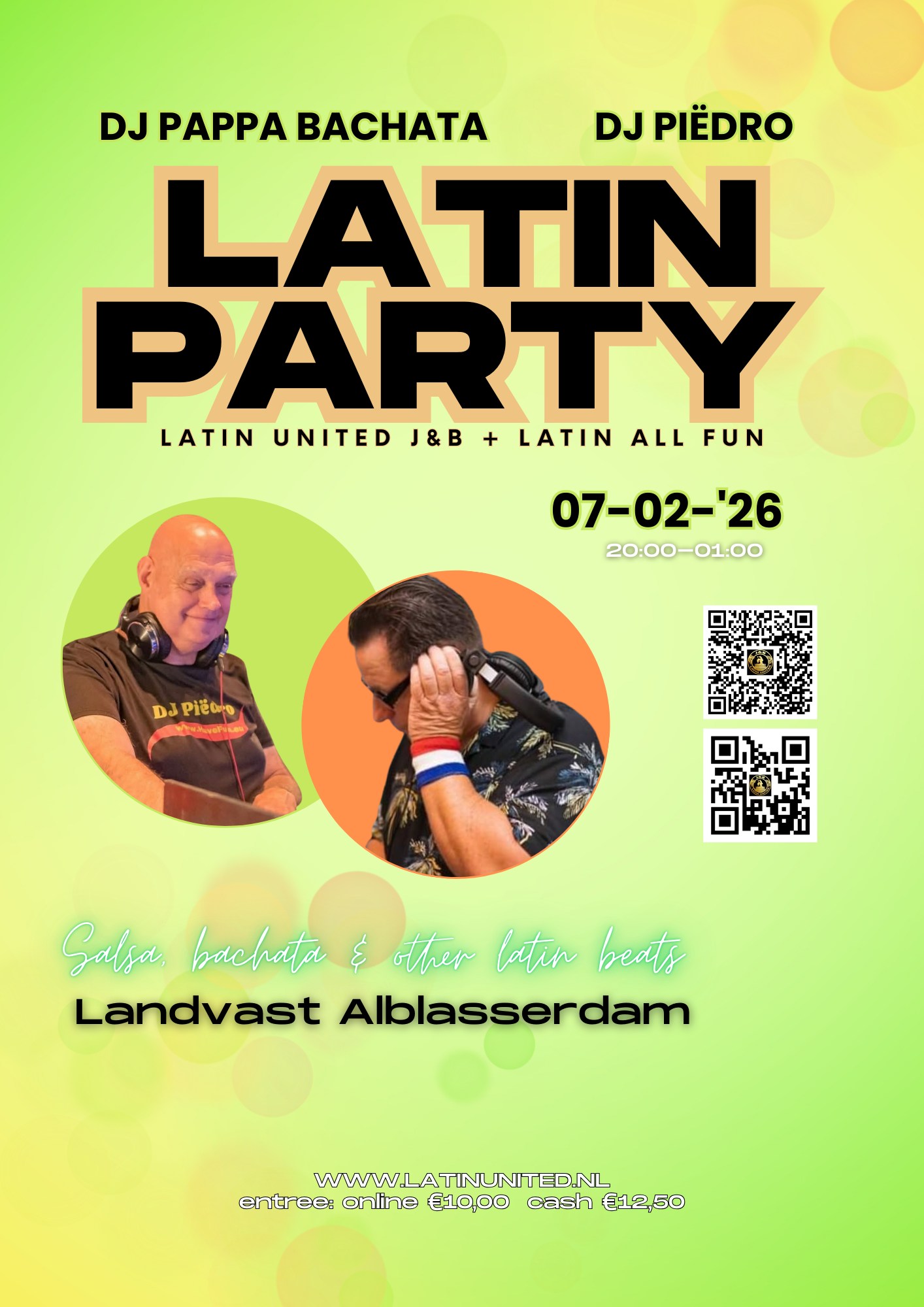 Landvast Latin United All Fun Party 7 Feb'26