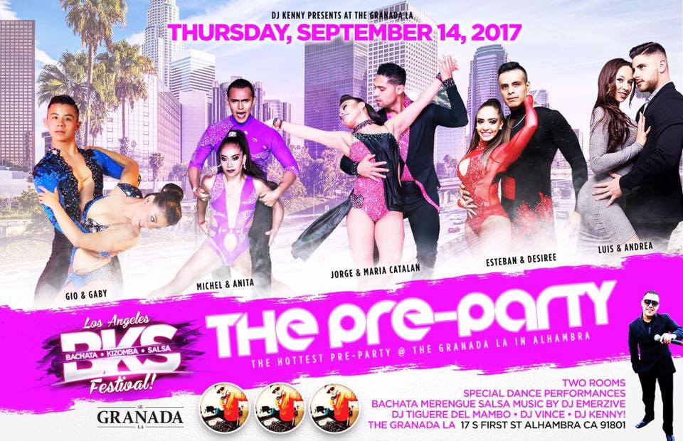 4th Annual Los Angeles BKS Festival - September 14 - 18, 2017
