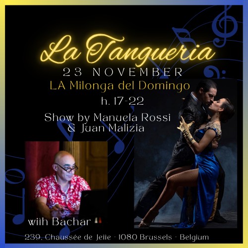 Super ball: LA Milonga del Domingo w show by Manuela & Juan, DJ Bachar
