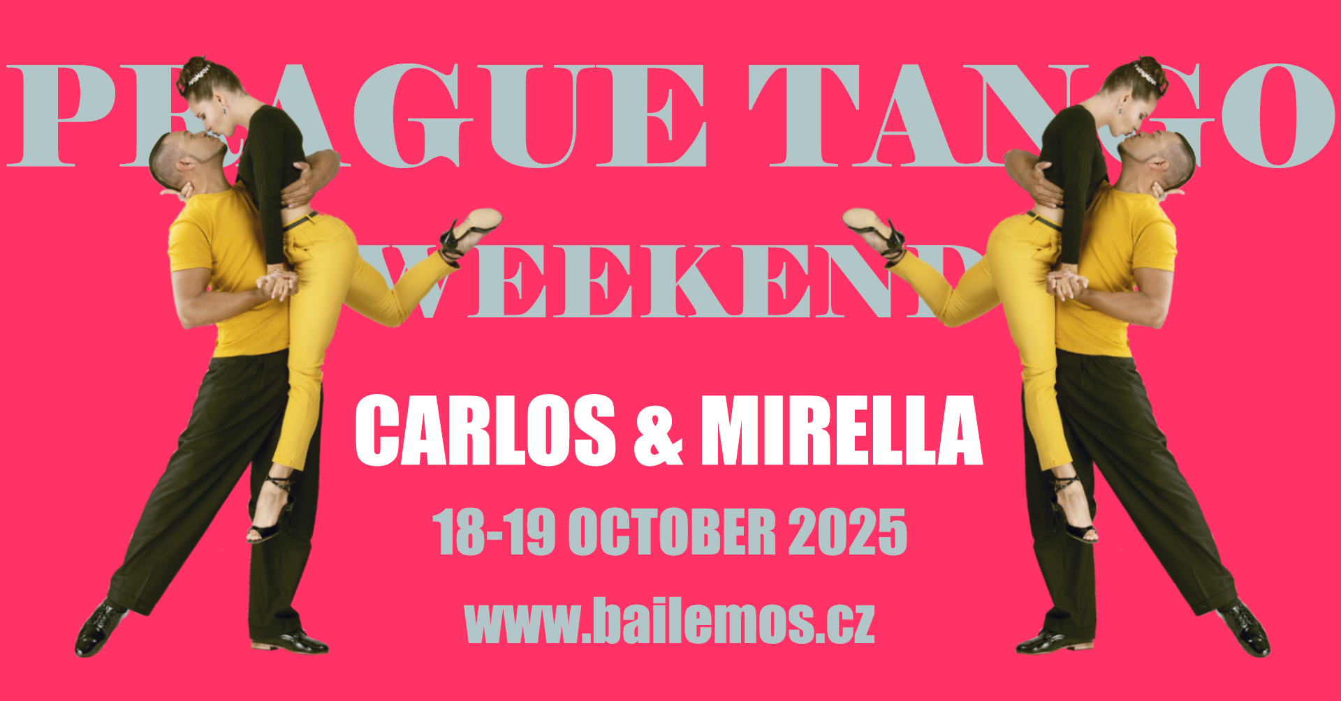 Pražský Tango Weekend s CARLOSEM & MIRELLOU 18.-19. října 2025