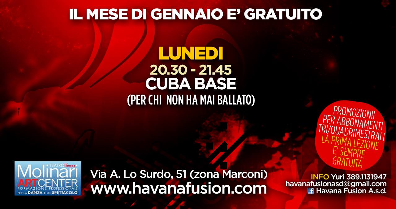 Prova GRATIS-Nuovo Corso SALSA a Marconi dal 22 Gennaio