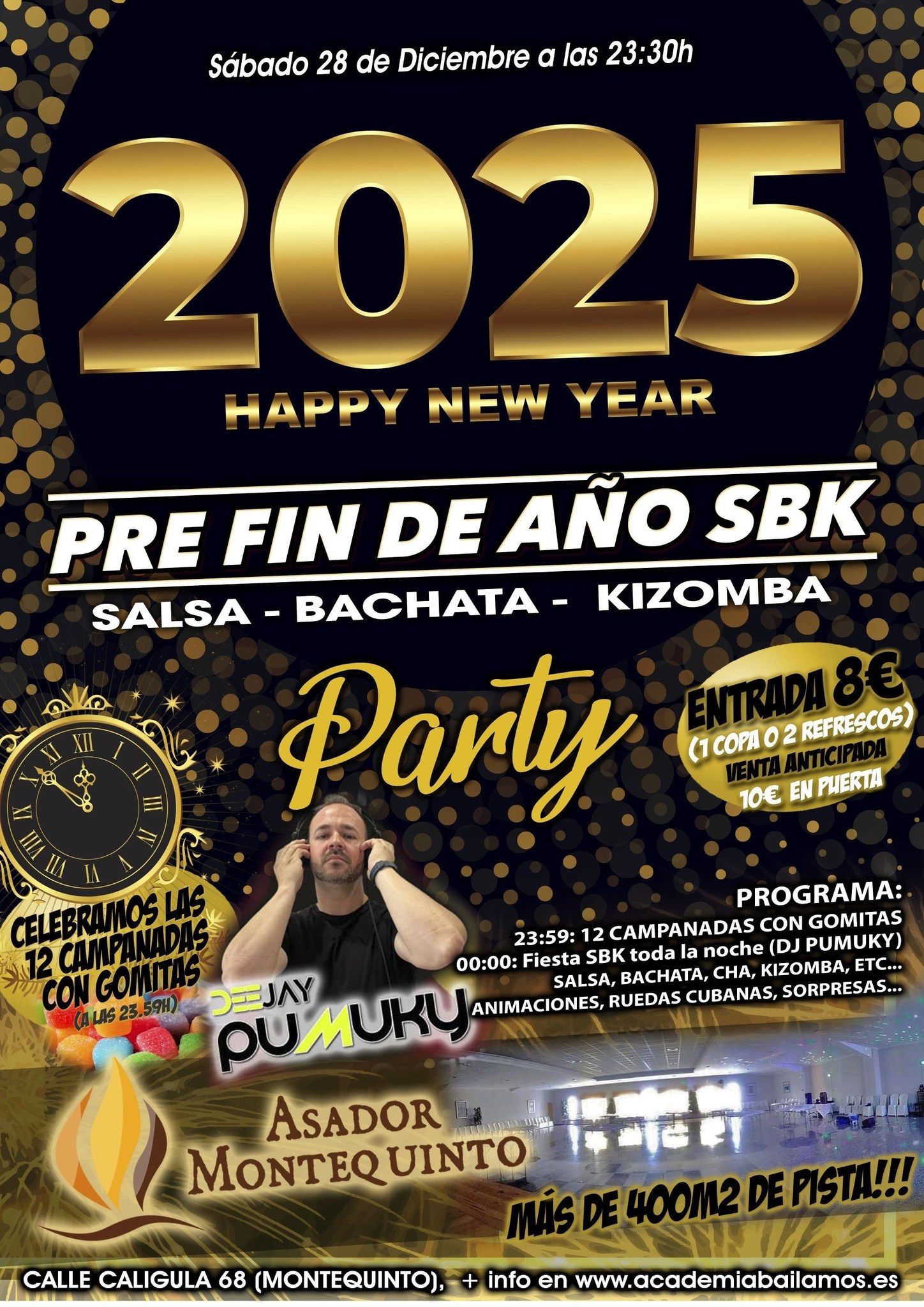 FIESTA PREFINDEAÑO AC BAILAMOS MONTEQUINTO