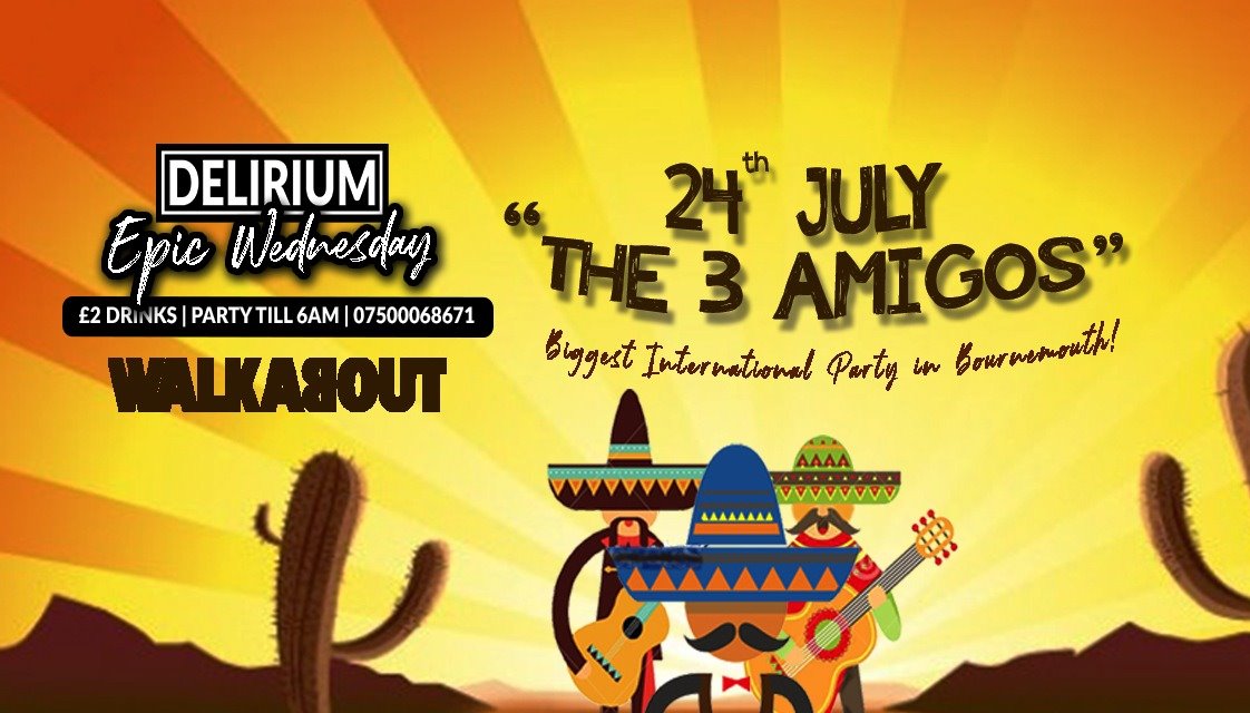 The 3 Amigos - EPIC Mexican Party