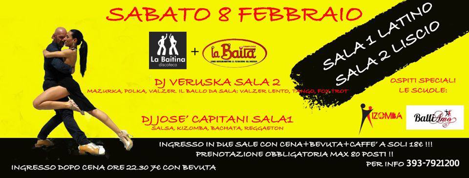 Serata Latina a "la Baita"
