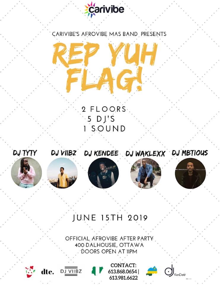 Rep Yuh Flag "Carivibe's Official Afrovibe After Party"