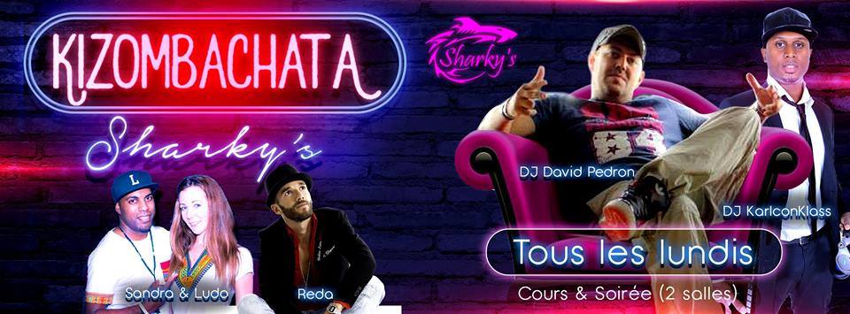 Kizombachata tous les lundi au Sharkys