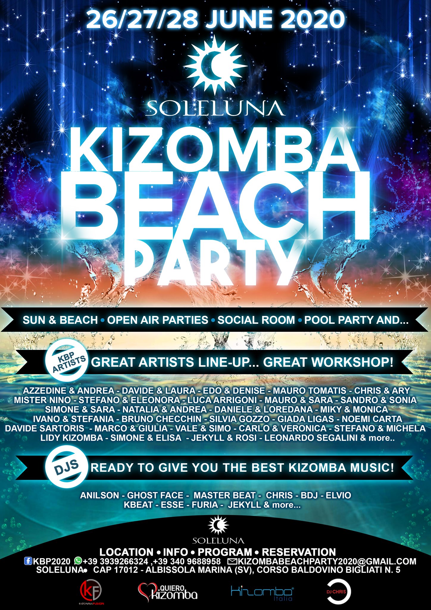 Kizomba BEACH PARTY 2020