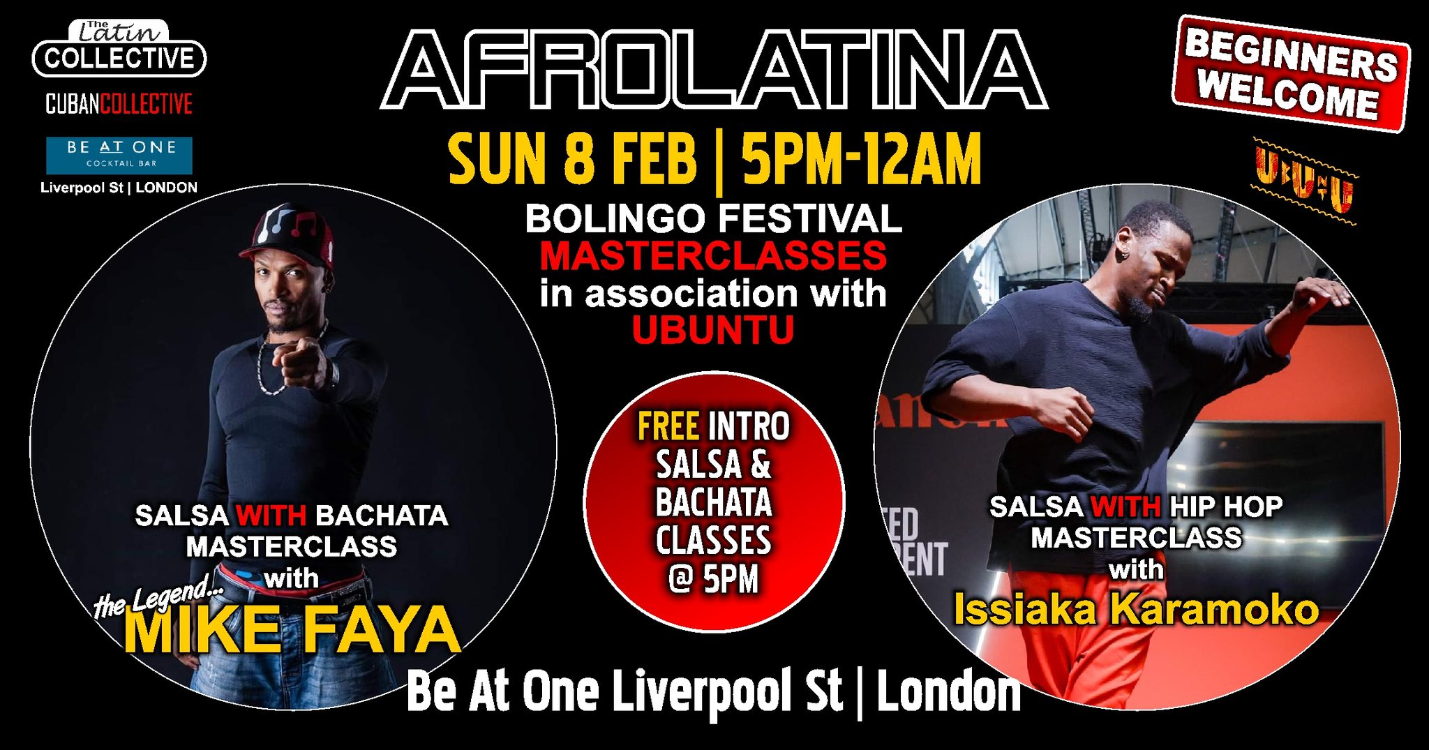 🤩AFROLATINA Sunday BOLINGO SPECIAL EVENT🤩 - SALSA BACHATA CUBAN