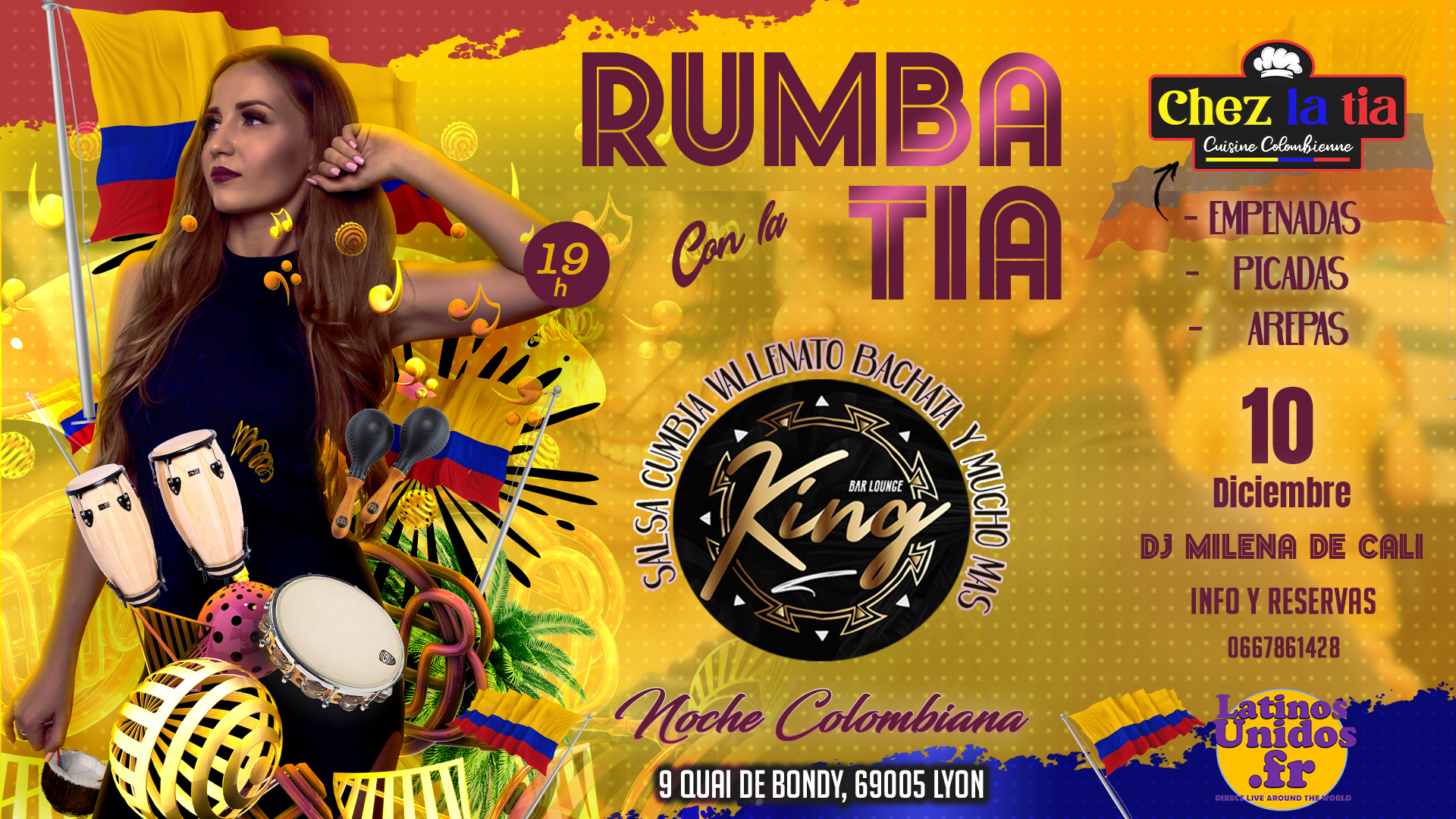 RUMBA CON LA TIA EN EL KING