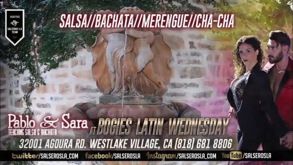 Salsa and Bachata dance classes Social dancing every Wednesday