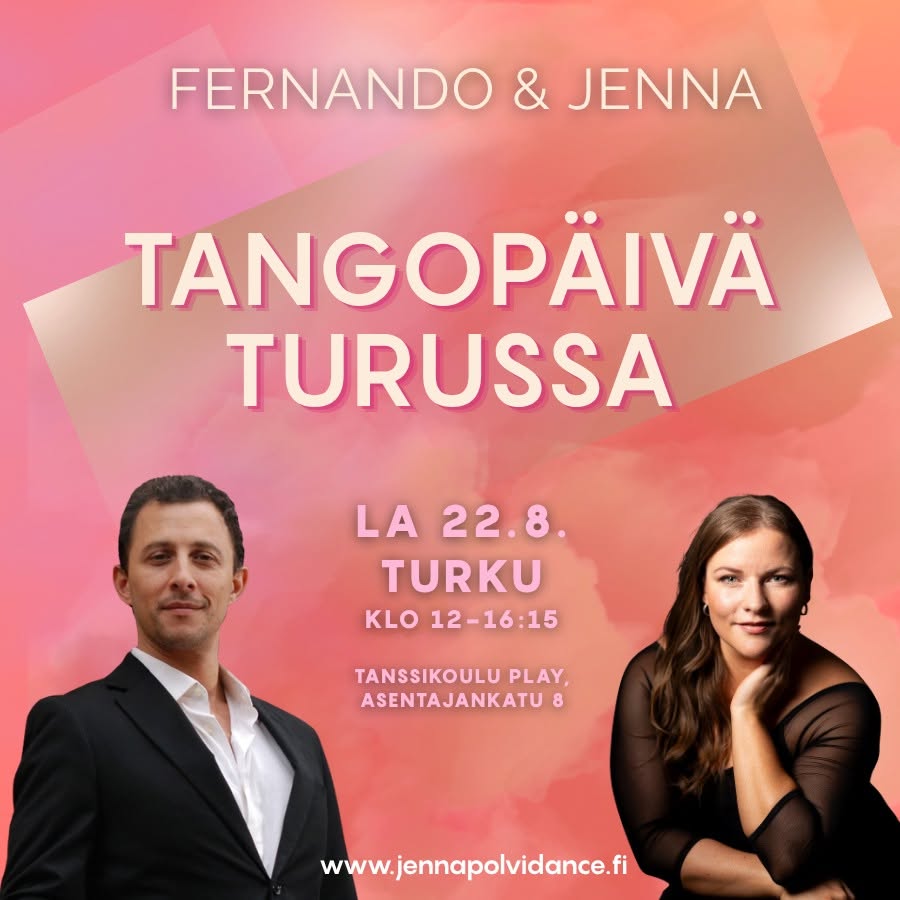 Argentiinalaisen tangon iltapäivä Turussa - Fernando & Jenna