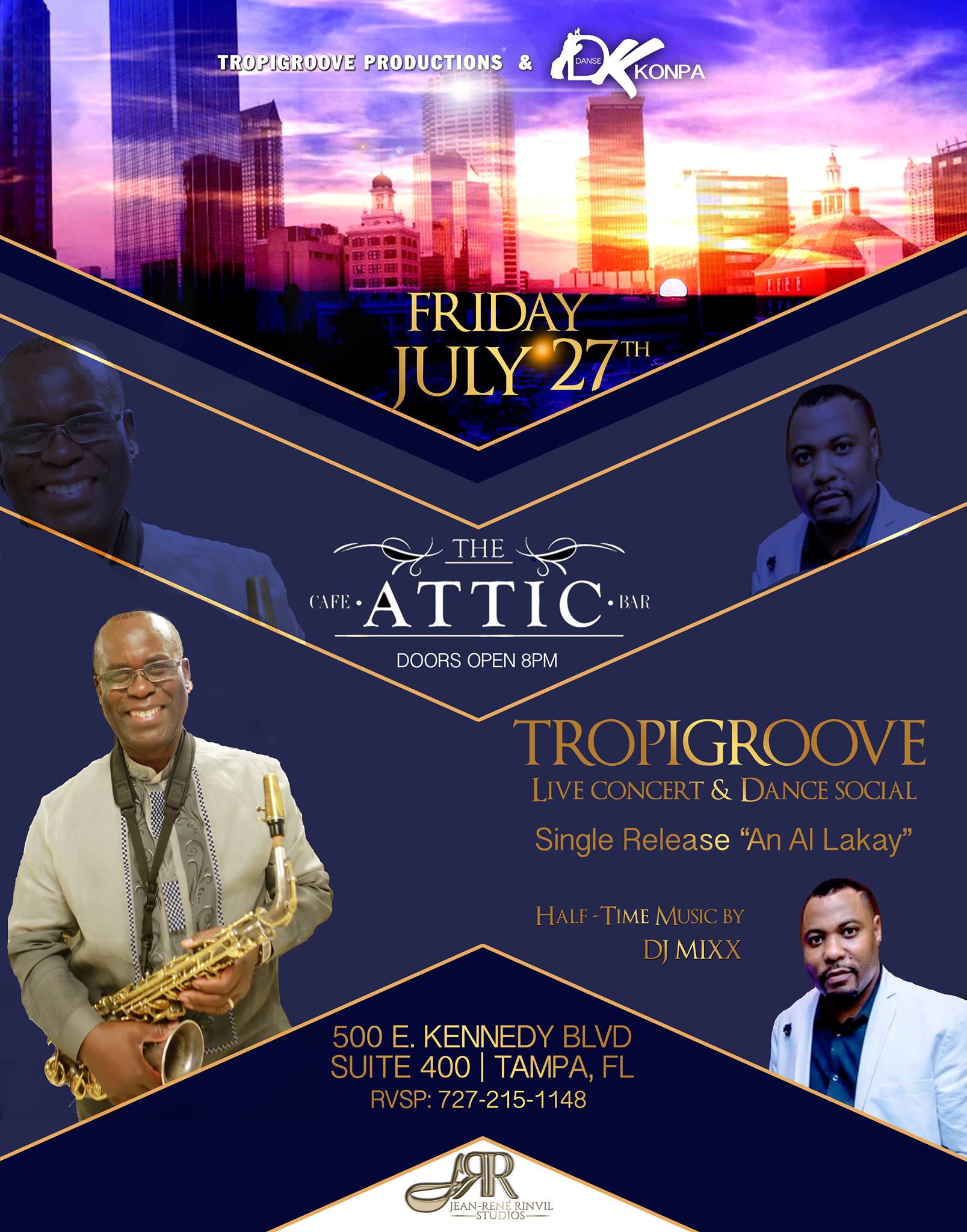 Tropigroove: Live Concert & Dance Social