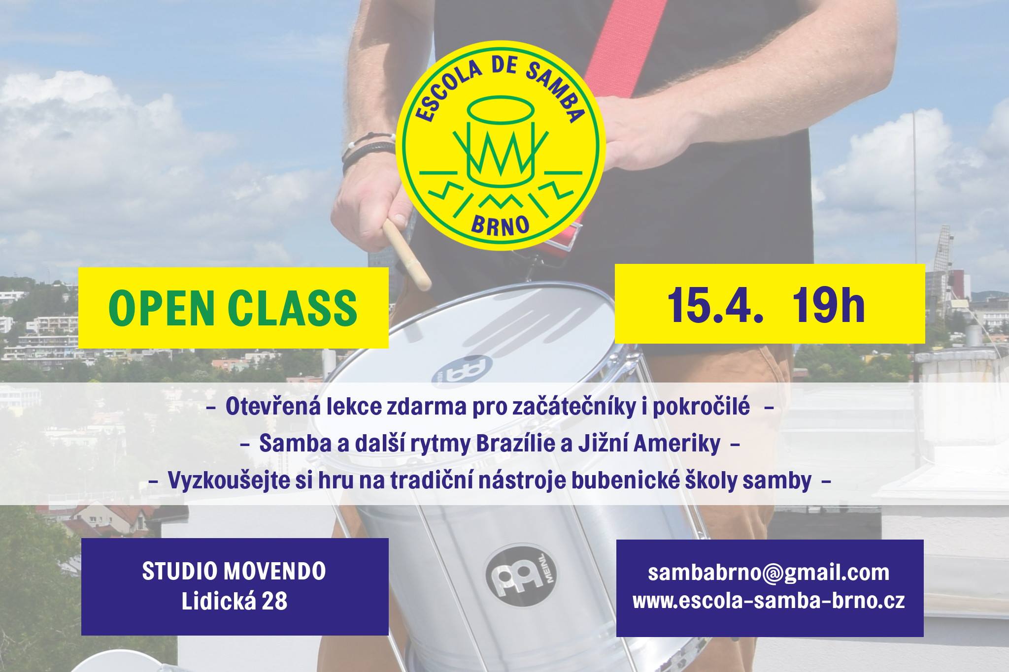 OPEN CLASS - Escola de Samba Brno