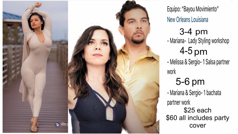 Workshop with mariana and bayou movement