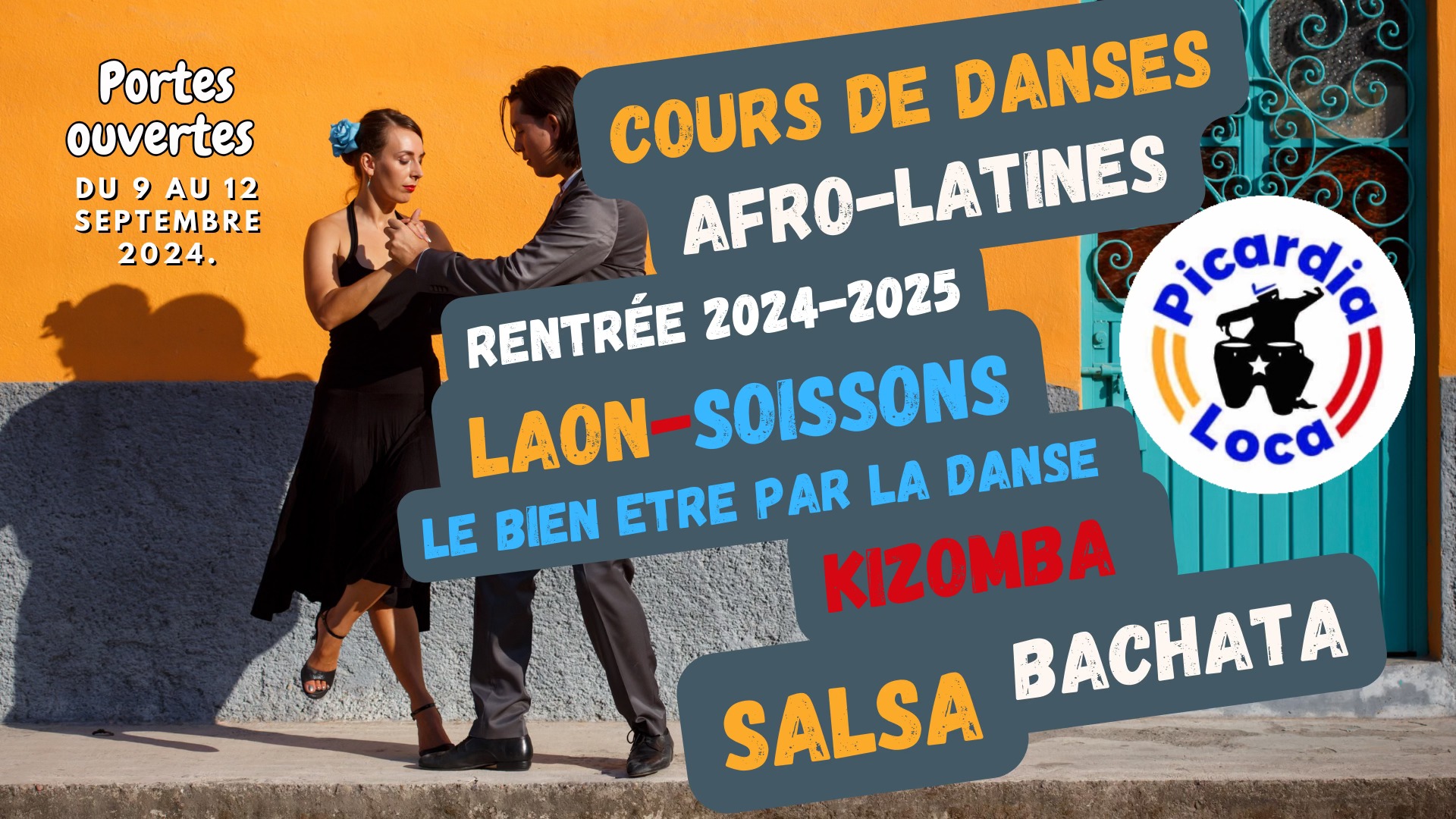 Rentrée Picardia loca "afro-danses latines" le bien être passe par la danse. Rejoignez nous!!!