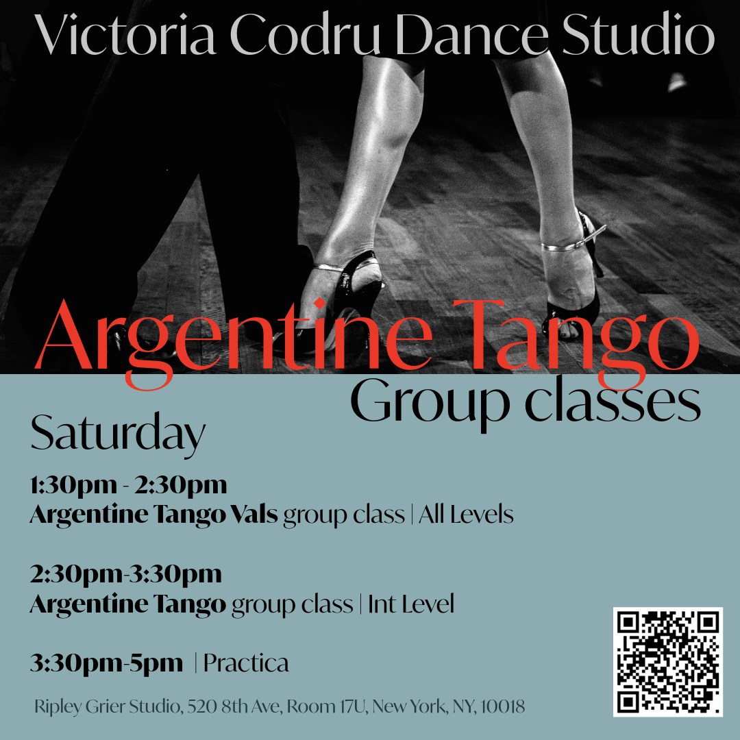 Argentine Tango group classes & Practica
