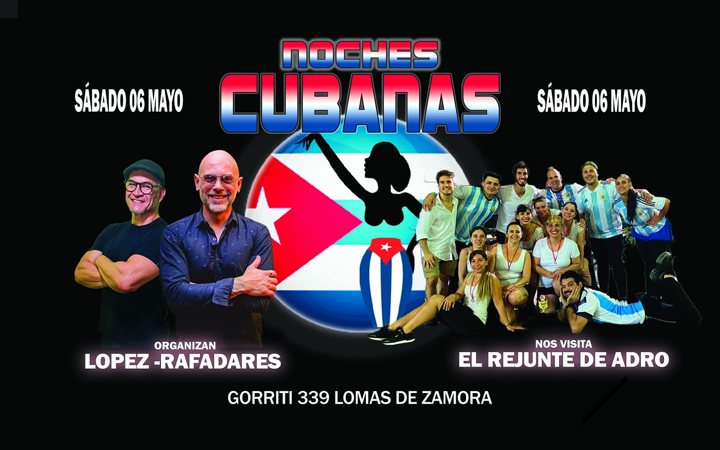 NOCHES CUBANAS SÁBADO 6 DE MAYO