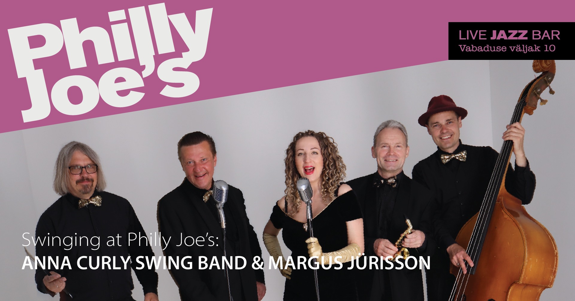 Swinging at Philly Joe’s: Anna Curly Swing Band & Margus Jürisson