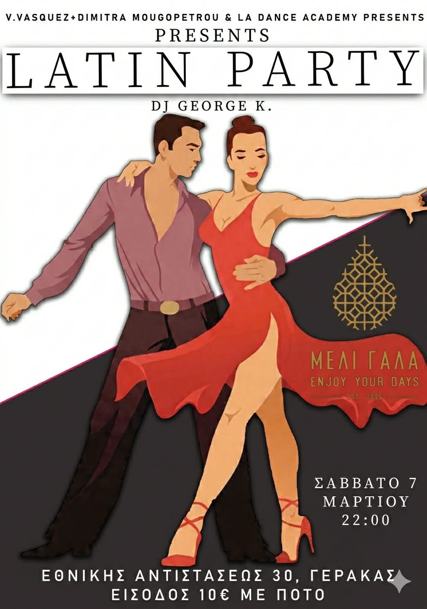 Latin & Salsa Party Feel the Rhythm