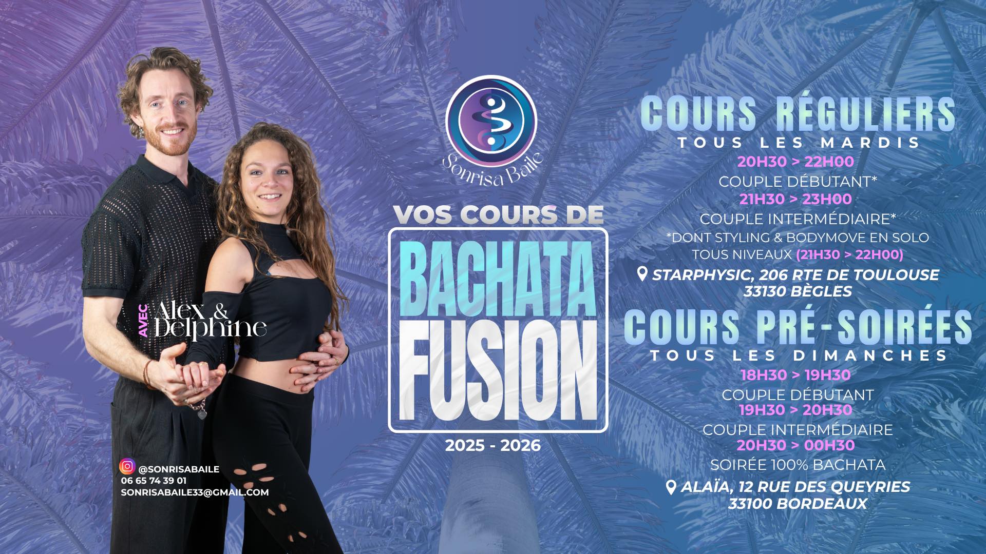 Portes ouvertes cours bachata reguliers