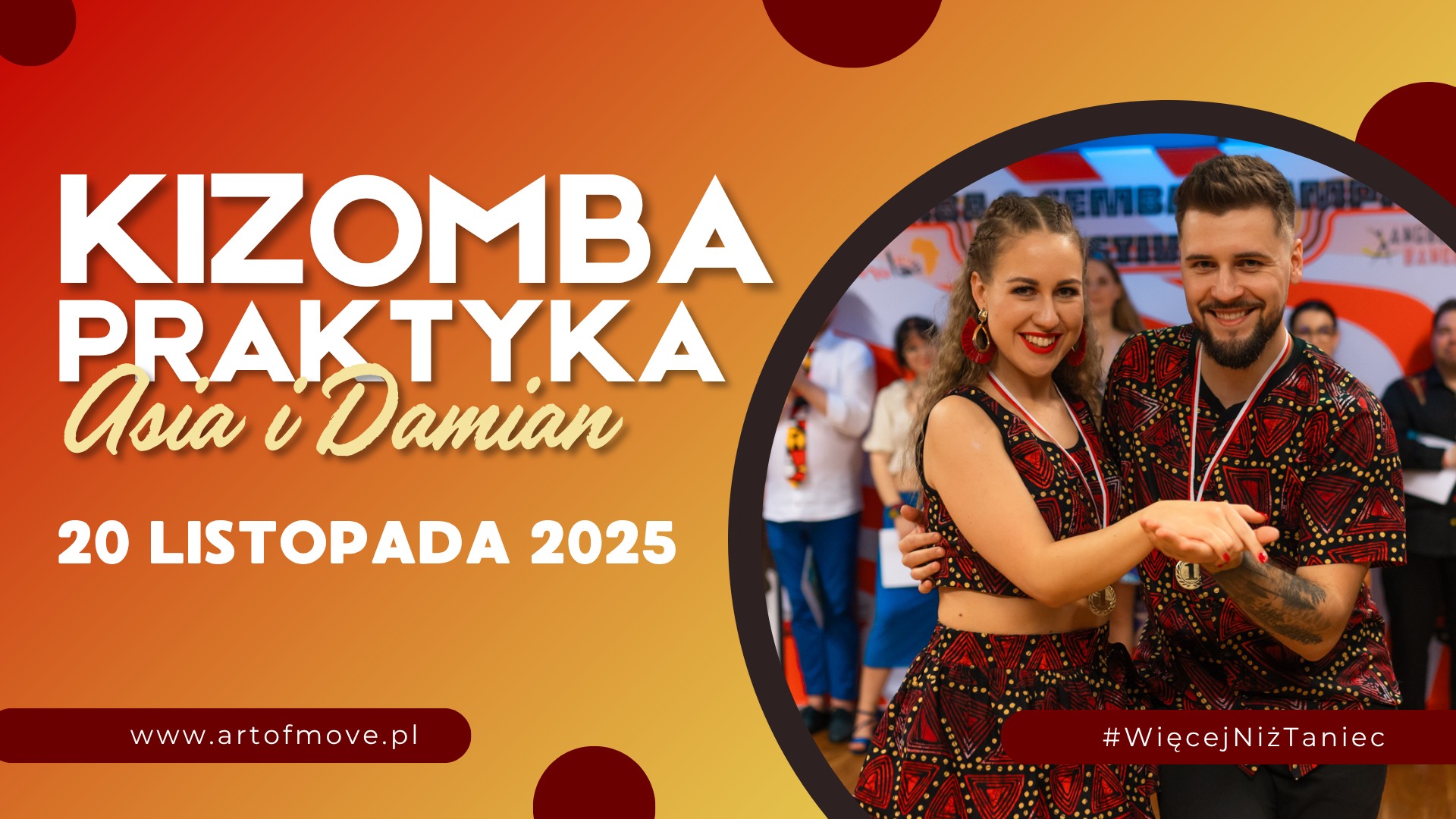 Kizomba Praktyka Asia i Damian 20.11 Art of Move