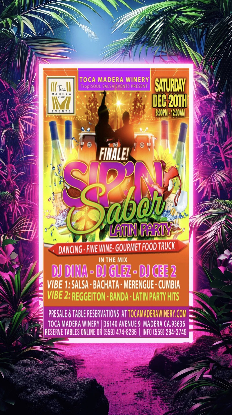 Sip n Sabor 2 Vibe Latin Party - Nov 29th