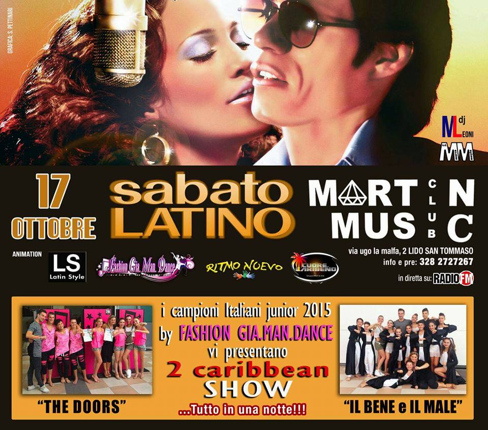 MARTIN MUSIC CLUB " IL SABATO LATINO "
