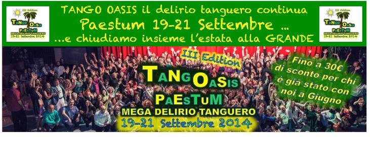 TANGO OASIS: Paestum 19-21 Settembre… il delirio tanguero continua
