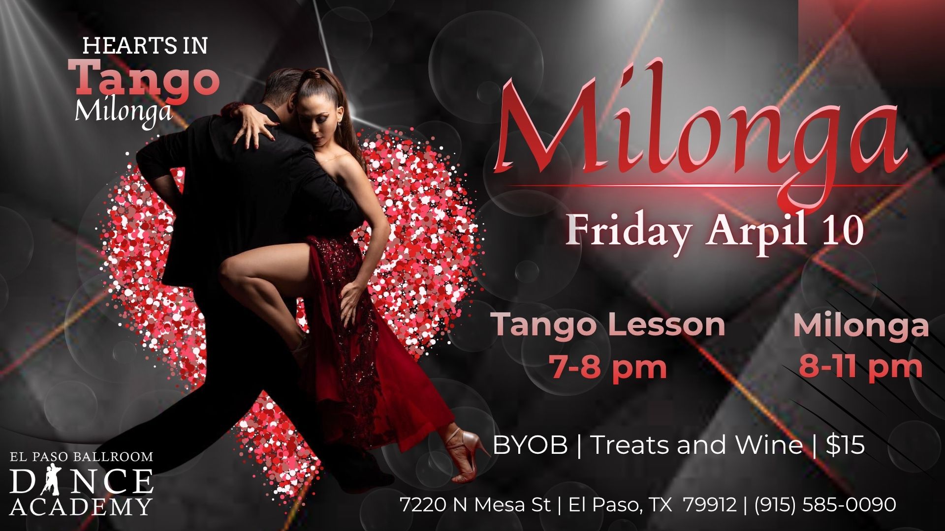 Hearts In Tango Milonga - Tango Lesson and Dancing