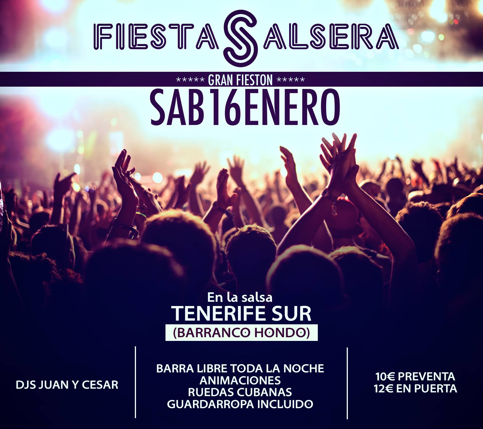 FiestaSalsera Enero!