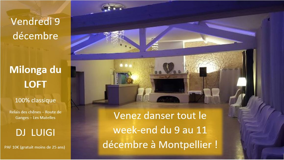 Milonga du LOFT - 100% classique