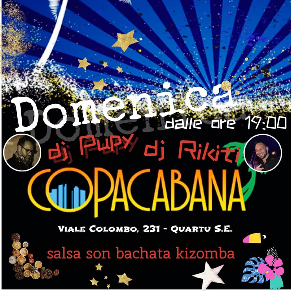 Domenica 19 al Copacabana