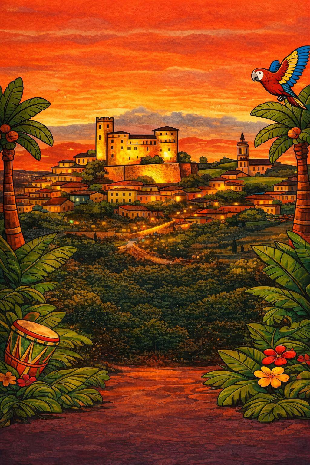 ¡1° Maggio Latino! 🇧🇷🇨🇴 Samba, Cumbia e Fiesta al Castello!🪇